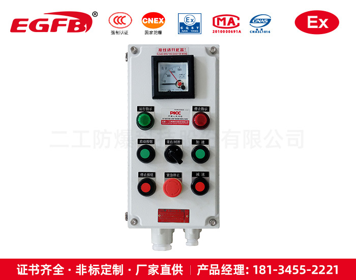 二工防爆電流表防爆操作箱